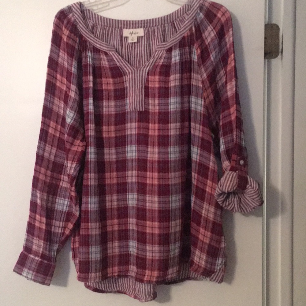 Style & Co top. Size XL